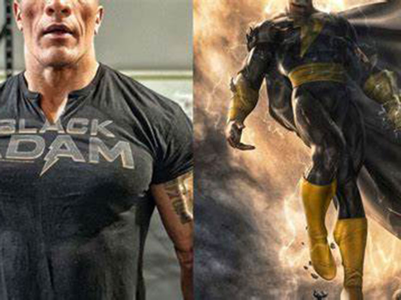 ذا روك يعلن انضمامه إلى عالم مارفل بشخصية Black Adam الشريرة